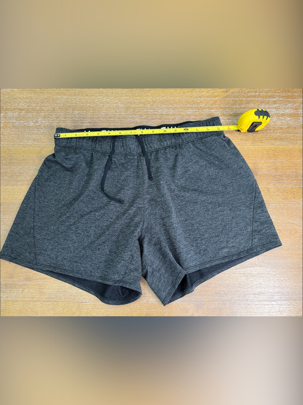 Nike Women's Dri-FIT Training Shorts Heather Black Size M